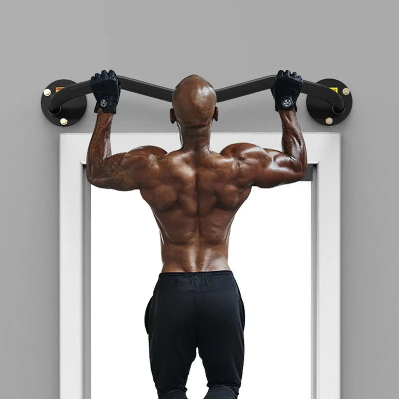 Stainless Steel Horizontal Bar for Fitness, Load-Bearing, Pull-up Wall-mounted Equipment, Biceps, Triceps, Training Bars, 200kg