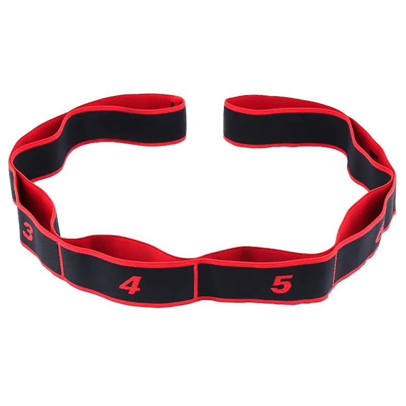 Numbered Fabric Resistance Bands For Men Women Non Slip Elastic Exercise Bands With Loops For Yoga Pilates Physical Therapy Home