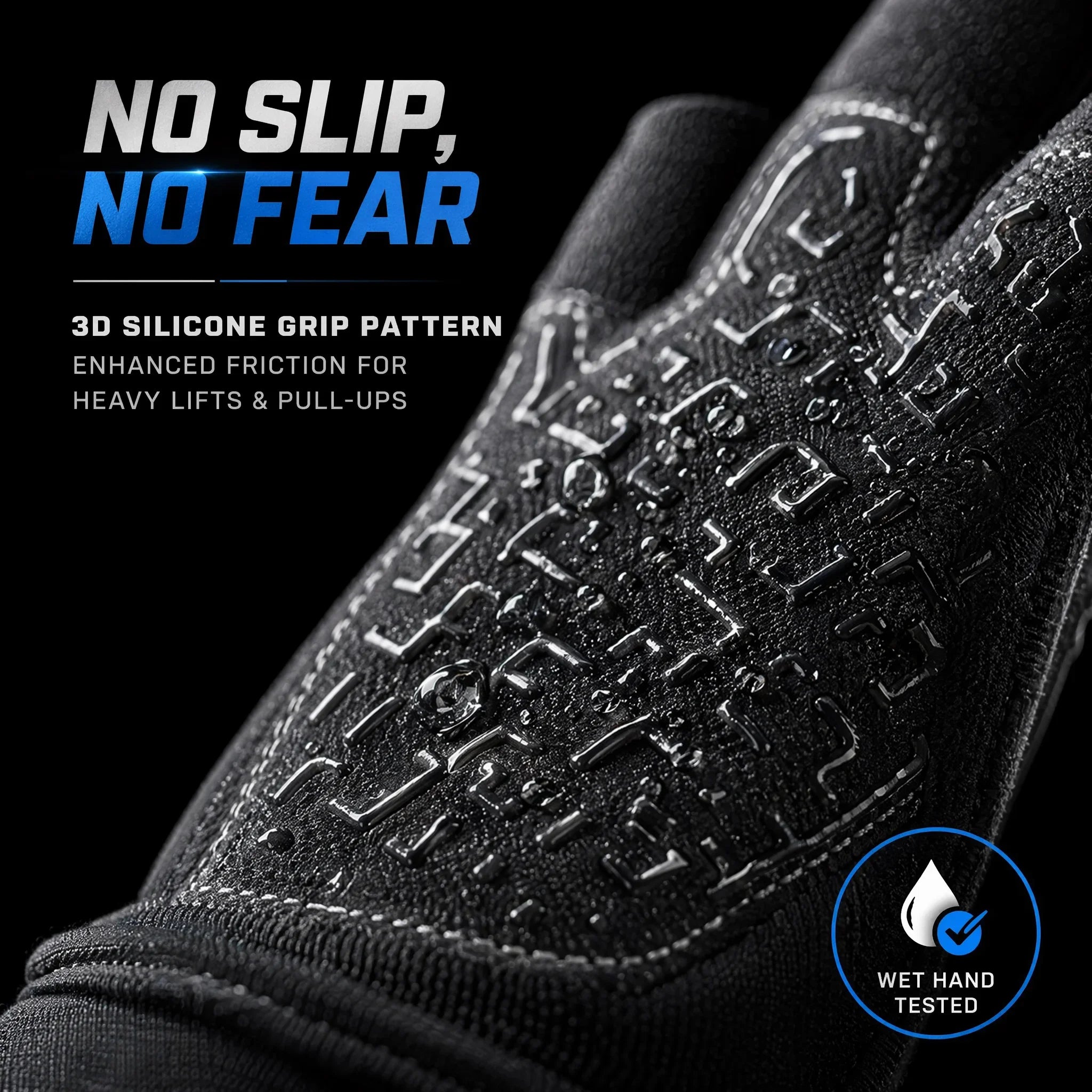 Weight Lifting Gym Gloves with Wrist Straps, Anti-Slip Half Finger Workout Gloves, Breathable Palm Protection Anti-Cocoon Grips