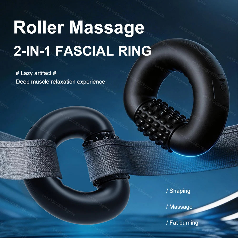 Vibrating Massage Roller, High Density Massage Roller Back Roller Foam for Neck Back Relief & Muscle Recovery Physical Therapy