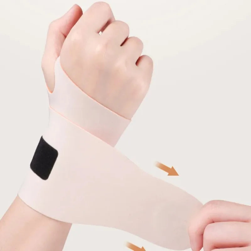Sports wristband and strain protection cover for men and women lightweight and breathable sports and fitness wrist protection