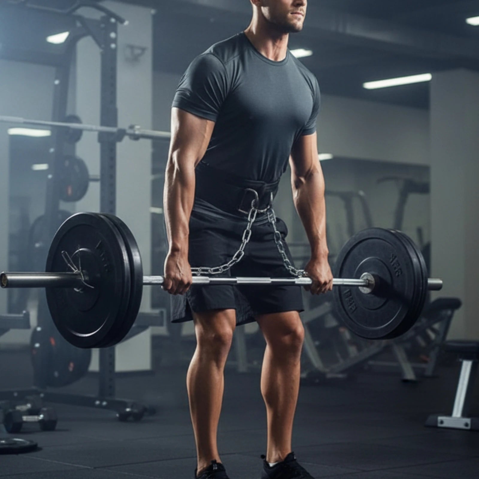 Weightlifting Belt Adjustable Squat Belt Fitness Gear Long-Lasting Core Stability