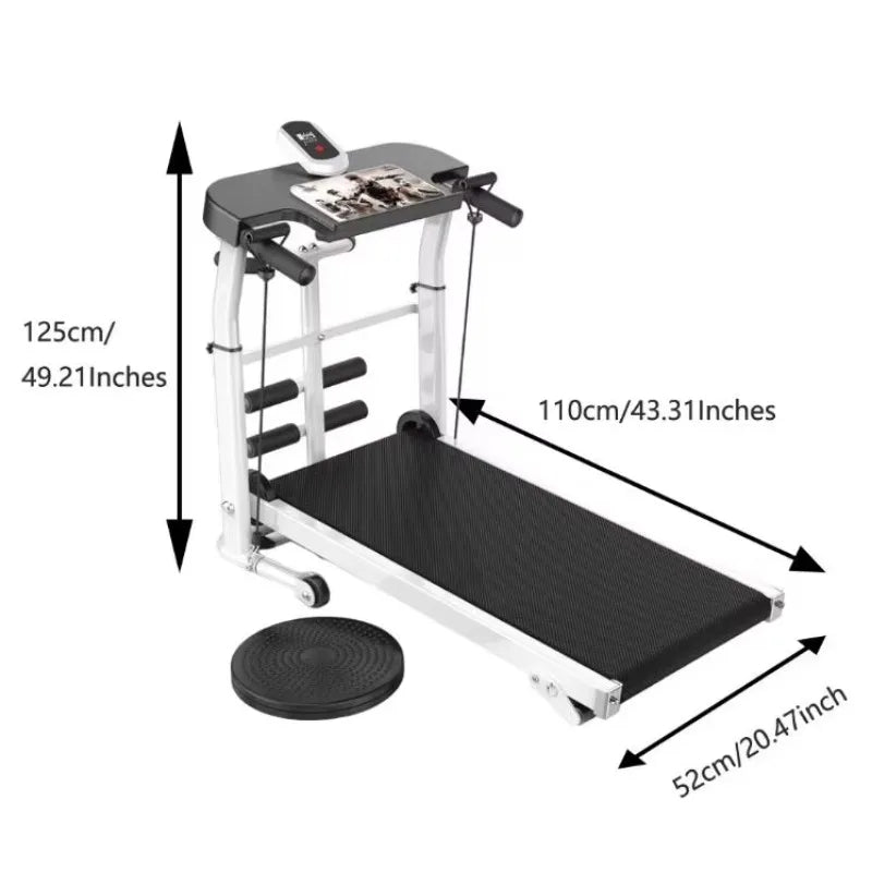 Commercial Electric Laufband Treadmill Machine Home Running Walking Pad Curved Manual Foldable Treadmill