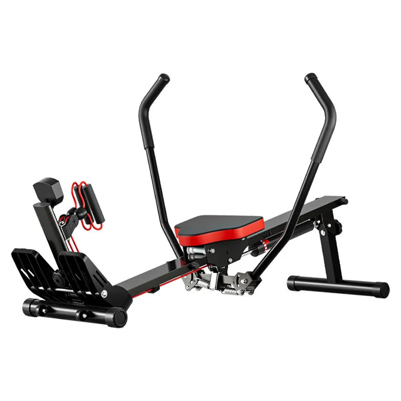 Hanma Rowing Machine Hydraulic Water & Wind Resistance Indoor Home Fitness Equipment Weight Loss Model F12 300kg Capacity