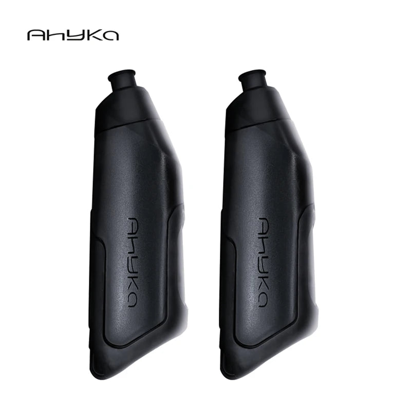 AhyKa Bicycle Aerodynamic Water Bottle Bracket Set 600ml Bike Water Bottle Road MTB Bike Frame Down Tube Riding Water Kettle