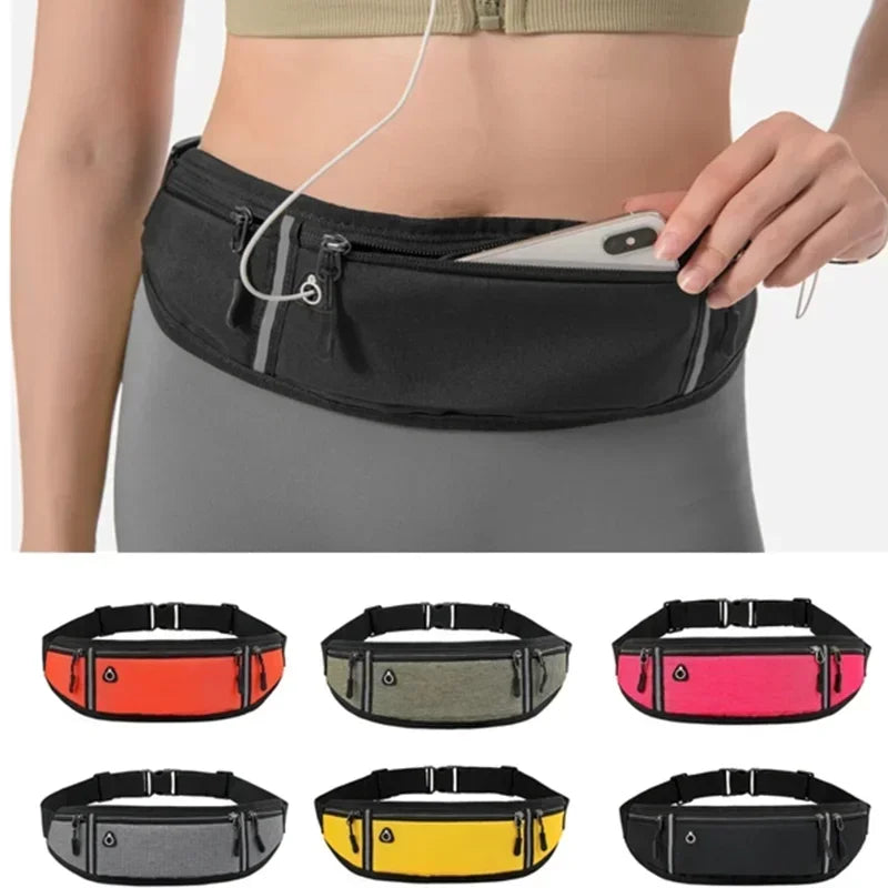 1pc Sports Waist Pack Women Sport Bag Men Multifunctional Running Waist Bag Fashion Phone Bag Chest Bags Women Handbag