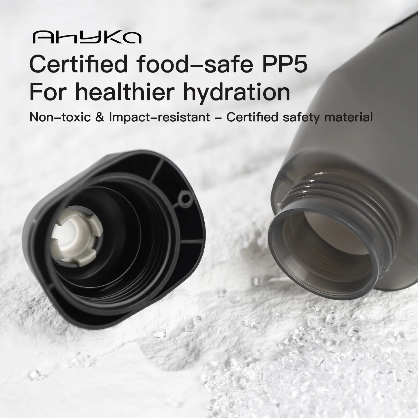 AhyKa Bicycle Aerodynamic Water Bottle Bracket Set 600ml Bike Water Bottle Road MTB Bike Frame Down Tube Riding Water Kettle