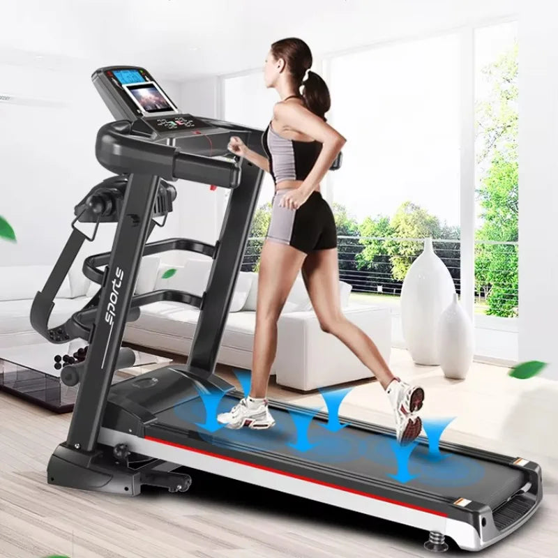 Home Use Gym Fitness Equipment Treadmill Motorized Exercise Running Machine Folding Smart Treadmill
