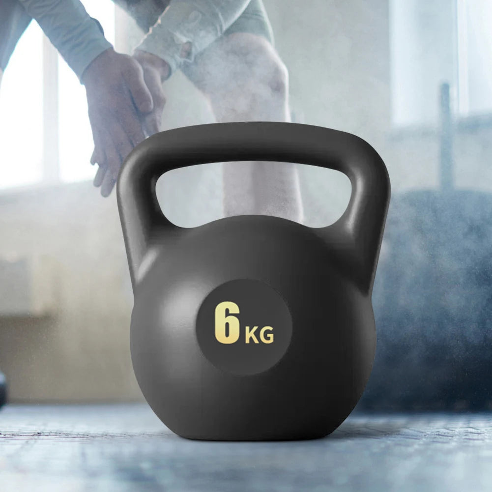 Water-filled Kettlebell Soft Kettlebell Shock-Proof Kettlebell Weights Anti Slip Grip Hand Weights for Strength Training