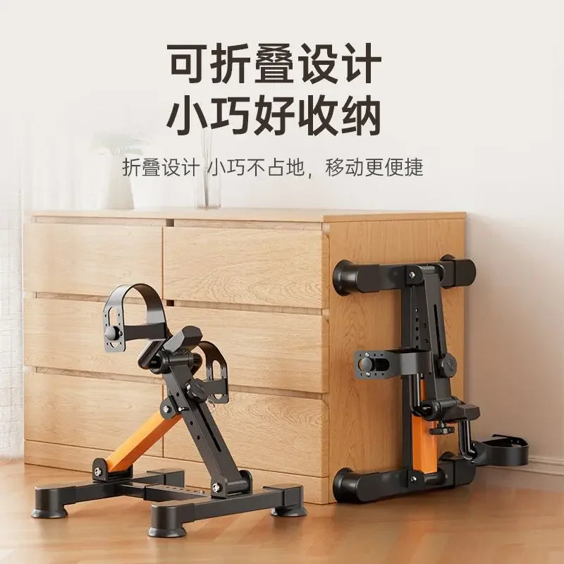 Home Mini Exercise Bike Office Exercise Bike Foldable Indoor Weight Loss Exercise Send To The Elderly