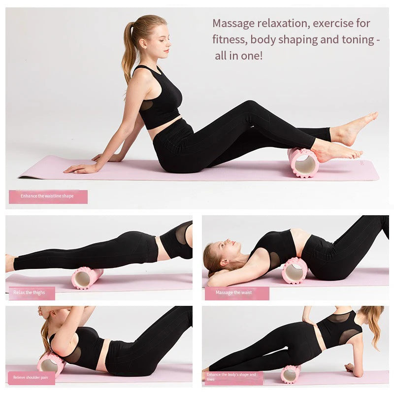 Foam Rollers for Muscle Massage 30CM - HIGH-Density Back Foam Roller for Back Pain Relief & Muscle Recovery in Legs & Arms